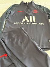 Load image into Gallery viewer, Nike Soccer S, 8-10, PSG blk/red training kit, jackt/pants 2PC SET 8

