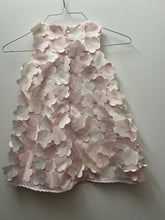 Load image into Gallery viewer, Kate Mack Boutique Brand dress light pink/white w/pearl flowers 3T

