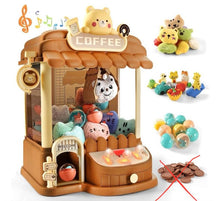 Load image into Gallery viewer, Large Claw Machine, Mini Vending Machine, Music, Lights, Play coins missing but works w/quarters
