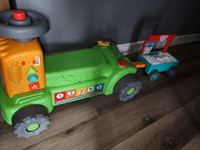 Load image into Gallery viewer, fisher price fisher price ride on tractor n cart works sounds  no shapes Ride-On Toy
