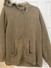 Load image into Gallery viewer, Galyans Tan zipped hoodie Women's - L
