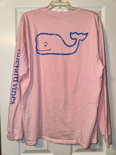 Load image into Gallery viewer, Vineyard Vines Mens pink blue whale shirt, size XL Men's - XL
