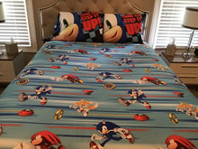 Load image into Gallery viewer, Sonic the Hedgehog Full Size Sheet Set Sonic the Hedgehog Full Sheet Set Full
