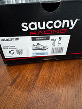 Load image into Gallery viewer, Saucony track spikes, worn 4 meets, like New  9 (Adult)
