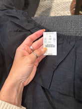 Load image into Gallery viewer, J Crew NWT orig 79.50  linen one shoulder black dress Women's - L
