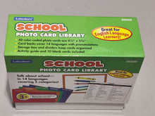 Load image into Gallery viewer, Lakeshore 50 color coded School photo card library Homeschool
