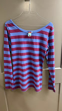 Load image into Gallery viewer, Matilda Jane striped long sleeve Striped long sleeve shirt Women's - M

