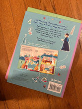 Load image into Gallery viewer, Kane miller/ PaperPie sticker life stories. 4 book New. Maya Angelo, Jane Goodall, Marie curie, Frida kahlo Workbook
