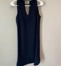 Load image into Gallery viewer, Sharagano Stretch Sleeveless Sheath Dress Navy. NWT. Retail $128 Women's 2
