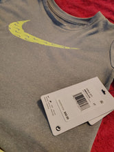 Load image into Gallery viewer, Nike New with tags Gray and neon green dri fit 2 piece outfit 2T
