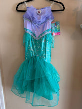 Load image into Gallery viewer, Disney princess Ariel new costume Size 4 -6 4T
