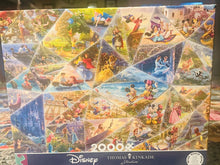 Load image into Gallery viewer, Disney Thomas Kinkaid 2000 piece puzzle All pieces included
