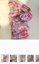 Load image into Gallery viewer, Lev baby bamboo 6-9m Floral cupcakes bamboo pj set long sleeve pants 6 Months
