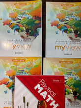 Load image into Gallery viewer, My view literacy and math workbooks 1st grade work books - 5 total unused new Workbook
