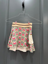 Load image into Gallery viewer, Matilda Jane Brown skirt with a green and brown pattern and polka dot pocket 4T
