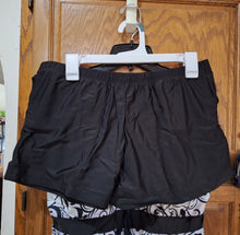 Load image into Gallery viewer, White &amp; Black 2-Piece Bathing Suit NWOT Women's - XXL
