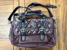 Load image into Gallery viewer, Simply Vera Wang Purple Purse with Strap for Cross-Body or Shoulder

