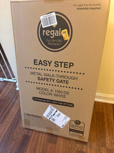 Load image into Gallery viewer, Regalo EASY STEP METAL WALK-THROUGH SAFETY GATE MODEL #: 1160 DS NIB
