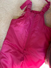 Load image into Gallery viewer, Carters Hot pink 24 months snow bibs 24 Months
