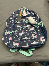 Load image into Gallery viewer, Cricket backpack unicorns NWT 16.5 x 12 x 5 in

