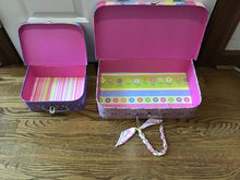 Load image into Gallery viewer, Disney Set of 2 Cardboard Storage Cases Disney Princess Characters Storage Cases
