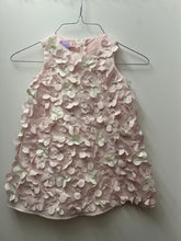 Load image into Gallery viewer, Kate Mack Boutique Brand dress light pink/white w/pearl flowers 3T
