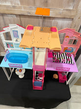 Load image into Gallery viewer, Barbie Barbie Townhouse with accessories Dolls and Accessories
