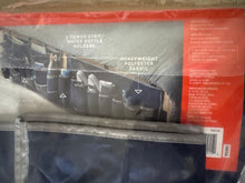 Load image into Gallery viewer, 2 piece bedside storage caddy NIP never opened Each are 35inW x 12.5inH l. 14 fabric, 3 mesh, 2 extra  pockets
