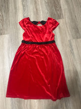 Load image into Gallery viewer, Red velvet dress  14
