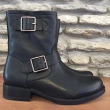 Load image into Gallery viewer, Frye Women's Size 6 Black Leather Ankle Boots NWT Gorgeous ankle boots! $348 msrp Tag still attached. 6 (Adult)
