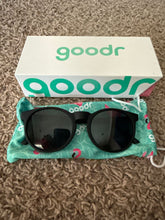 Load image into Gallery viewer, NEW NIB goodr sunglasses black circles RV $25
