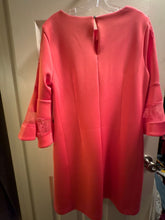 Load image into Gallery viewer, NWT coral dress with lace on sleeves  Women's - L
