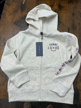 Load image into Gallery viewer, Tommy Hilfiger zip up hoodie NWT oat heather 5T
