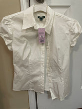 Load image into Gallery viewer, White Fable White Dress shirt with tags Women's - S
