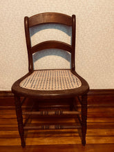 Load image into Gallery viewer, Antique chair New cane 16L x 16w x 32H
