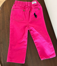 Load image into Gallery viewer, Ralph Lauren Pink Pants 98% cotton 2% elastane 12 Months
