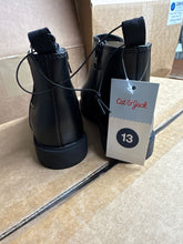 Load image into Gallery viewer, New Cat and Jack Black Boots NWT in Box, Girls 13 13 (Lil' Kid)
