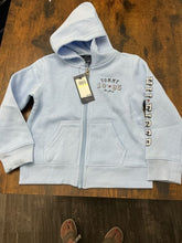Load image into Gallery viewer, Tommy Hilfiger zip up hoodie NWT chambray blue 4T
