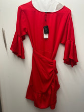 Load image into Gallery viewer, BNWT BOBEAU collection red wrap dress, never worn, from nordstrom Women's - S
