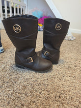 Load image into Gallery viewer, Michael Kors Brown zip up boot 9 (Lil' Kid)

