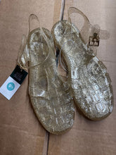 Load image into Gallery viewer, New Wild Fable Gold Jelly Shoes NWT, 9.5, Sparkle, Retail $30 9-1/2 (Adult)

