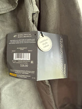 Load image into Gallery viewer, Modern moments NWT Sage green CORDUROY long sleeve dress 4T
