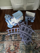 Load image into Gallery viewer, Frozen ride on train Frozen ride on train with tracks and charger Ride-On Toy
