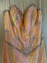 Load image into Gallery viewer, Riva Designs Orange with gem decor, formal wear, gently used Women's 10
