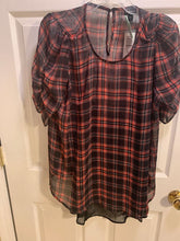 Load image into Gallery viewer, New with tags Torrid Plaid thin kinda sparkling and has attached tank underneath Women's - XXXL
