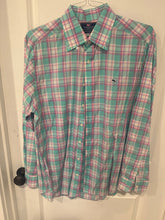 Load image into Gallery viewer, Vineyard vines Pink/green plaid Men's - L
