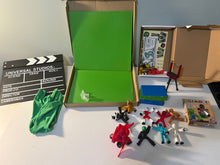 Load image into Gallery viewer, Stik bot animation set green screen and 10 stik bots - one brand new in box and over 40 accessories Educational
