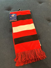 Load image into Gallery viewer, Champion NWT red white black scarf No team logo but perfect for U of L Scarf

