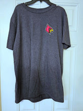 Load image into Gallery viewer, Pressbox Grey U of L tshirt Women's - L
