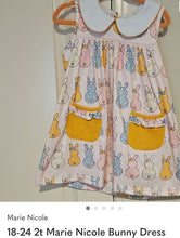 Load image into Gallery viewer, Marie nicole 18-24m bunny dress 24 Months
